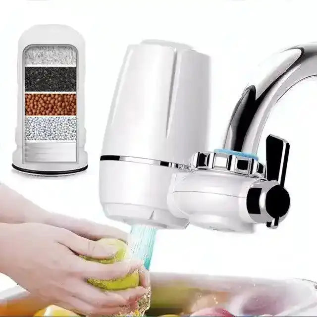 Filtro Purificador de Agua Portátil con Carbón Activado 🚰